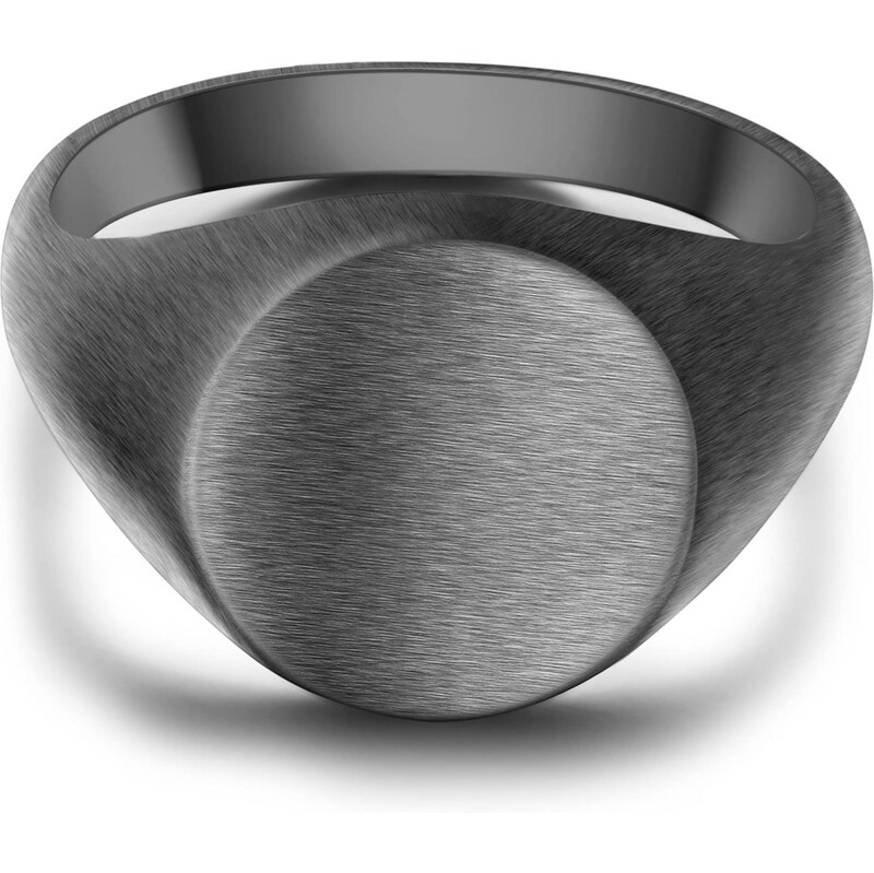 True Rebels Prsteň tmavosivá 67902767