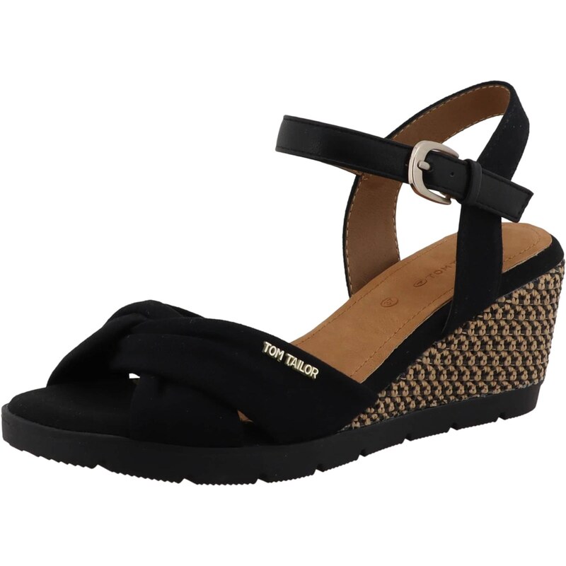 TOM TAILOR Sandále čierna 67902817