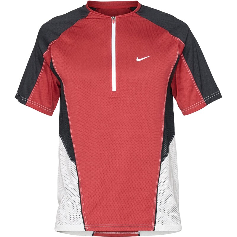 NIKE Funkčné tričko RETRO brusnicová / čierna / biela 67902836