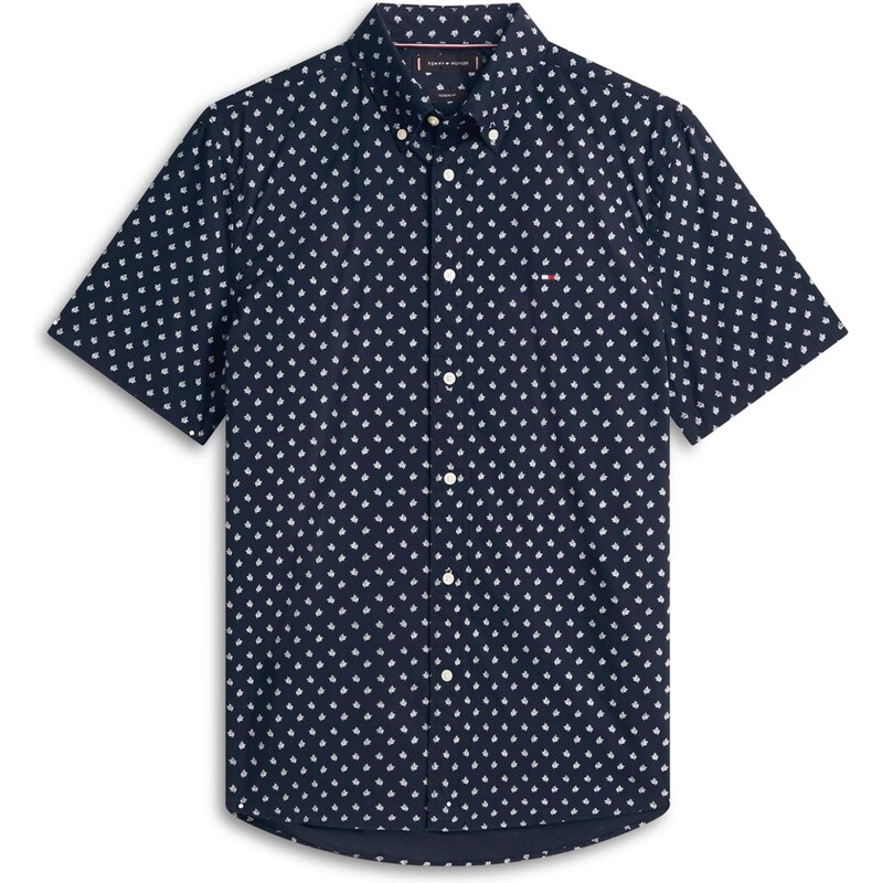 TOMMY HILFIGER Košeľa FLEX modrá / biela 67902873