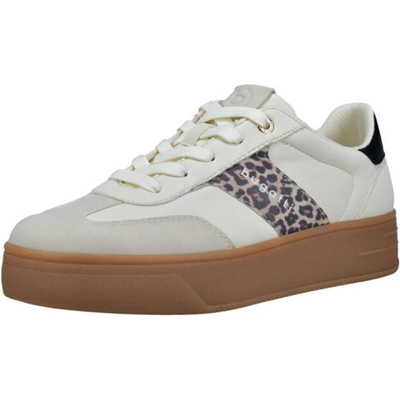 bugatti Nízke tenisky krémová / nebielená / čierna / biela 67902919