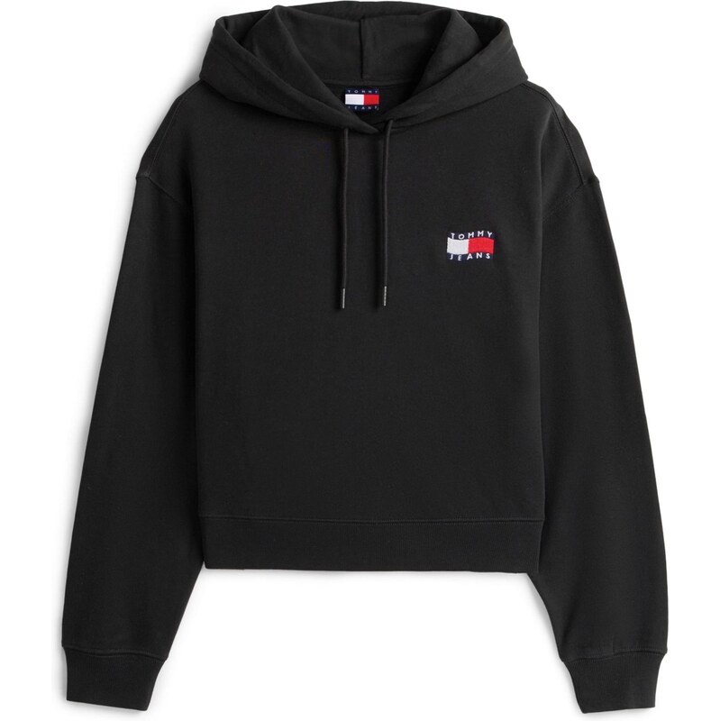 Tommy Jeans Mikina červená / čierna / biela 67902933