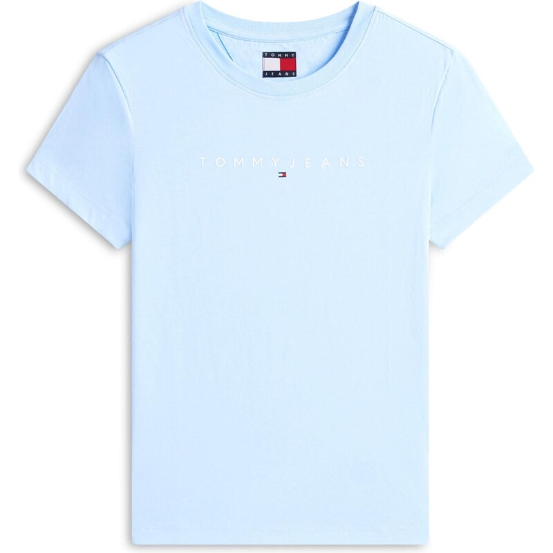 Tommy Jeans Plus Tričko svetlomodrá / biela 67902929