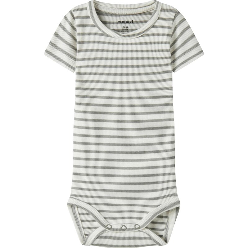 NAME IT Body NBNBANI sivá / biela 67902963