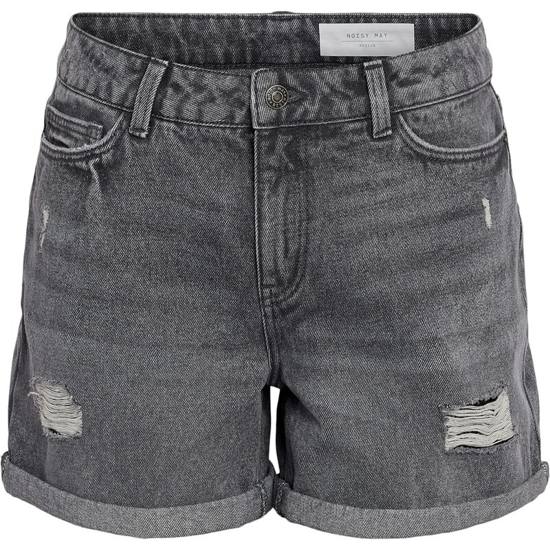 Noisy may Džínsy NMSmiley sivý denim 67902983