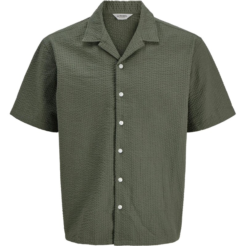 JJ Rebel Košeľa JREBHAVEN tmavozelená 67903043