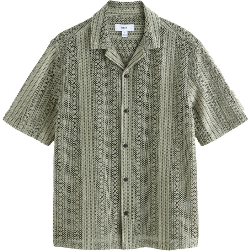 Next Košeľa zelená / pastelovo zelená 67903050