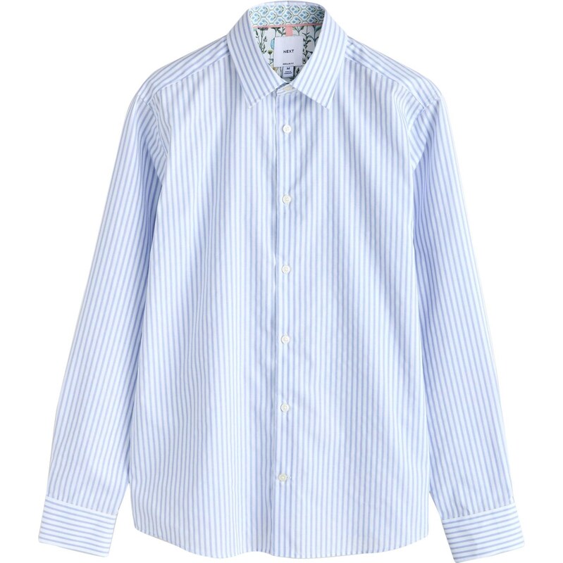 Next Košeľa svetlomodrá / biela 67903161
