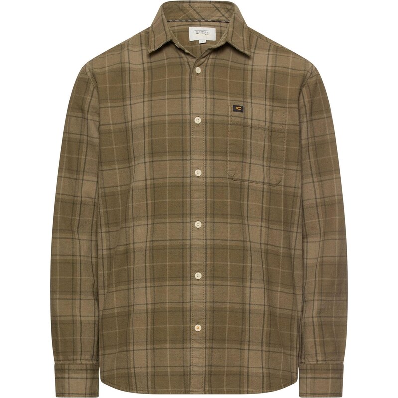 CAMEL ACTIVE Košeľa kaki / olivová / tmavozelená 67903192