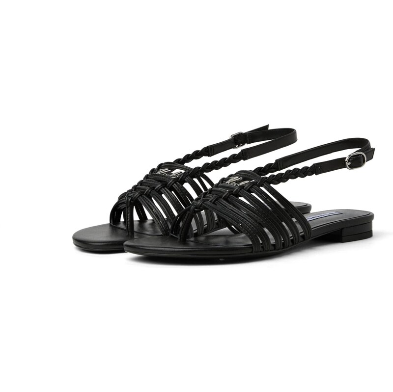 Karl Lagerfeld Remienkové sandále ALISSO II SLINGBACKS čierna 67903215