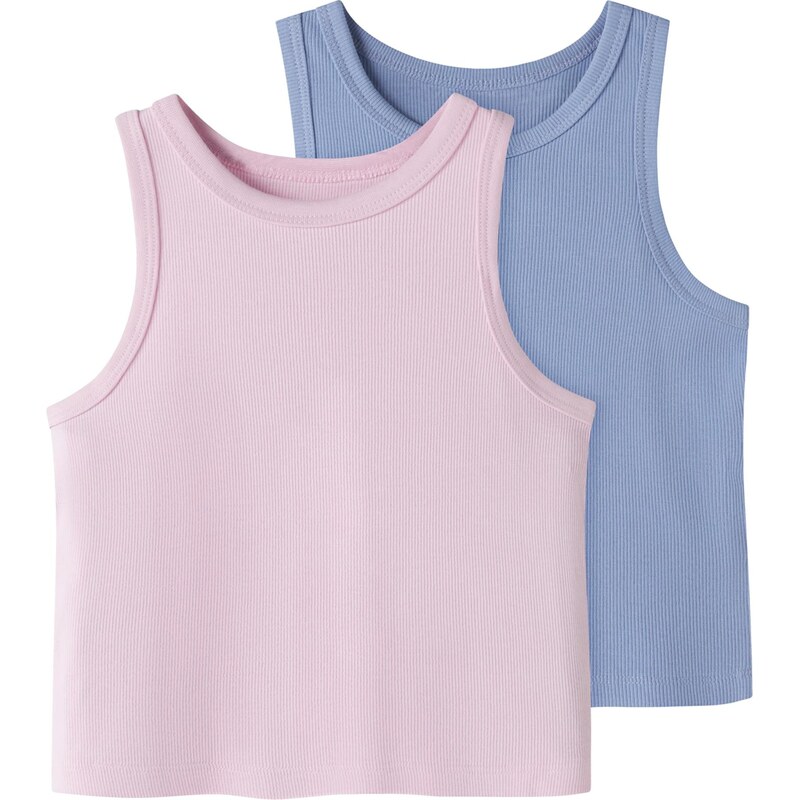 NAME IT Top NKFNAKAL azúrová / ružová 67903263