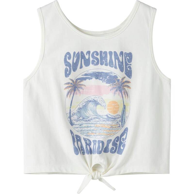 NAME IT Top NKFVAYA námornícka modrá / oranžová / ružová / biela 67903275