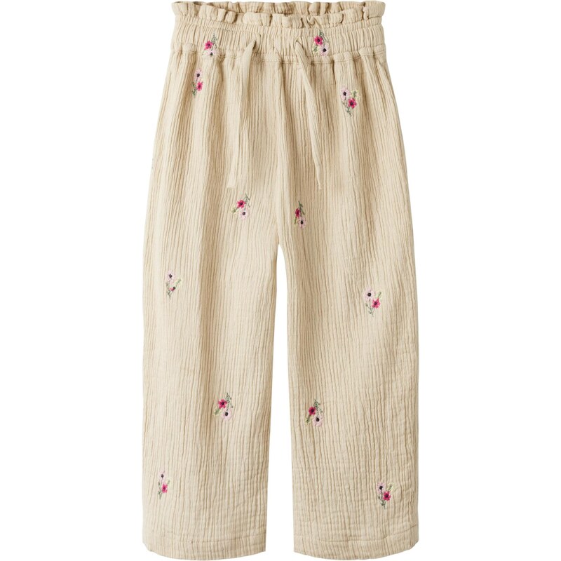 NAME IT Nohavice NMFDUNIANA béžová / kaki / fuksia / ružová 67903270