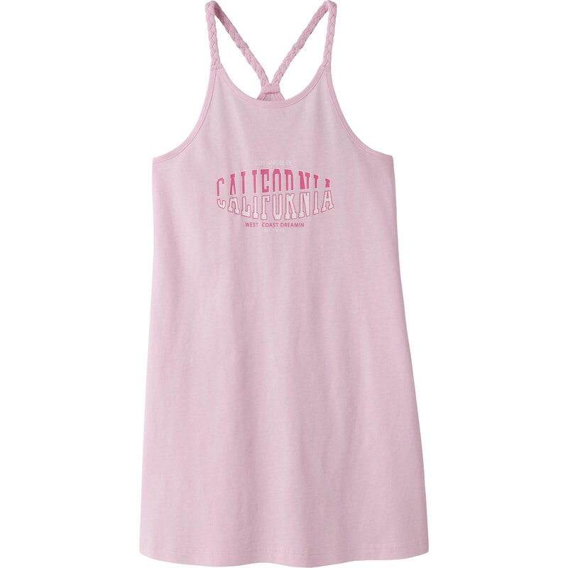 NAME IT Šaty NKFFRONCAZ ružová / ružová / biela 67903299