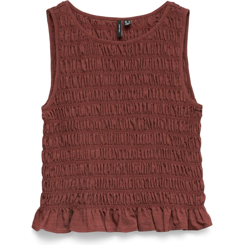 VERO MODA Top VMNORI hnedá 67903318