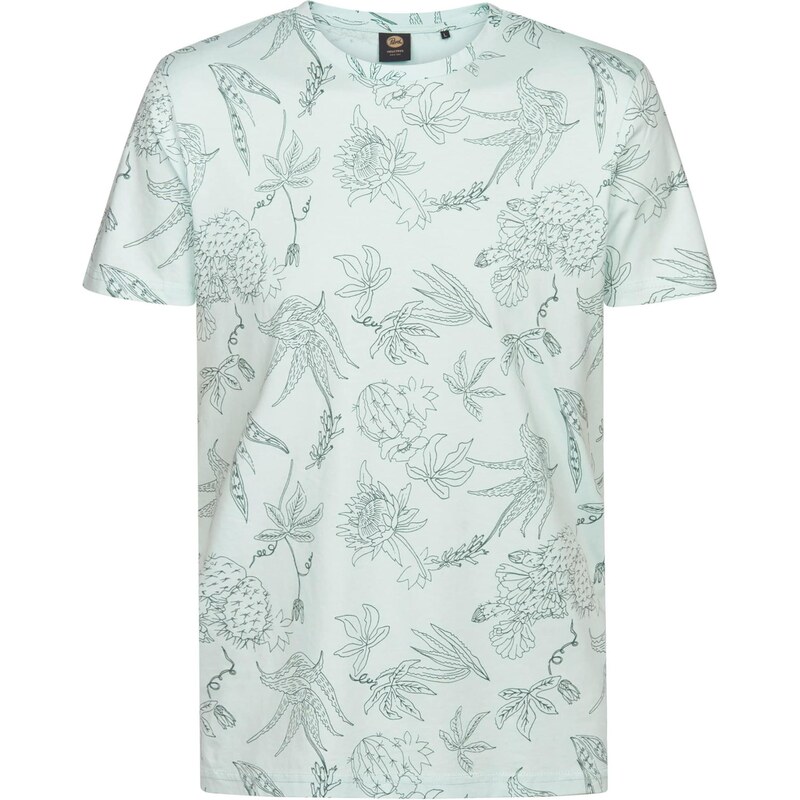 Petrol Industries Tričko mätová / tmavozelená 67903357