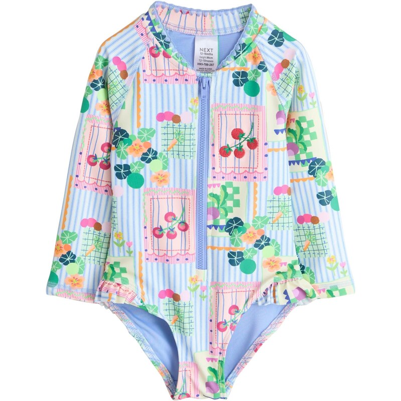 Next Jednodielne plavky svetlomodrá / zmiešané farby 67903377