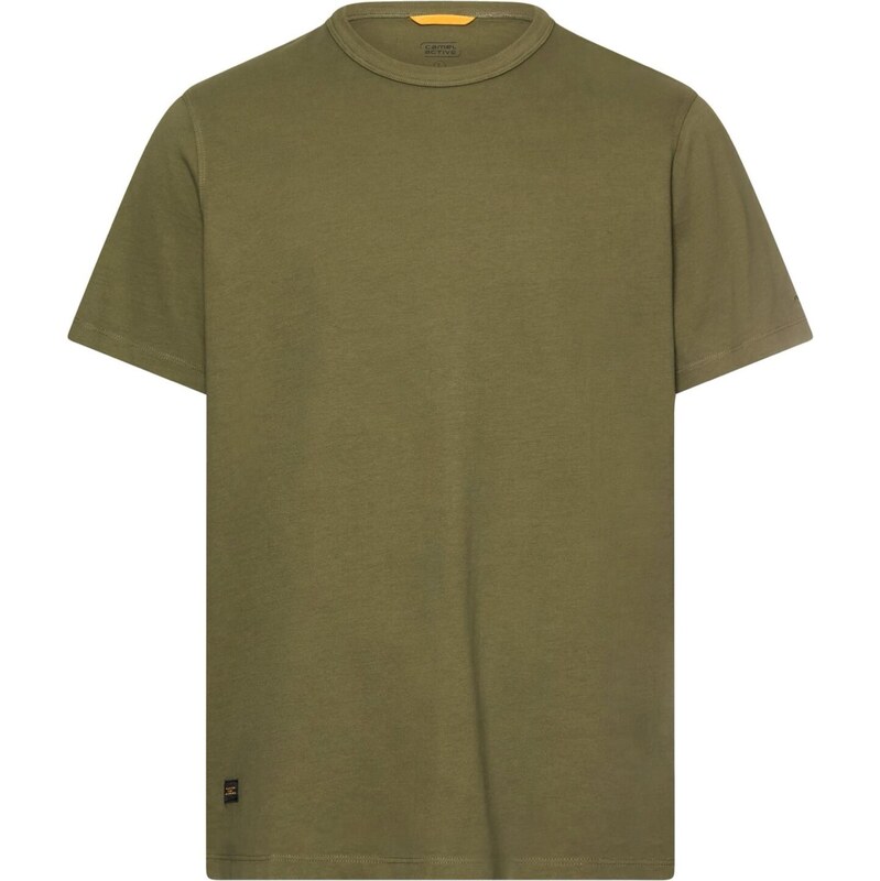 CAMEL ACTIVE Tričko nebielená / olivová / oranžová 67903427