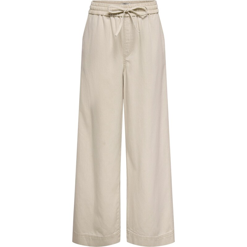 ONLY Nohavice ONLMAISA krémová 67903496