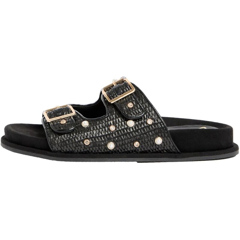 Lipsy Šľapky zlatá / čierna / perlovo biela 67903521