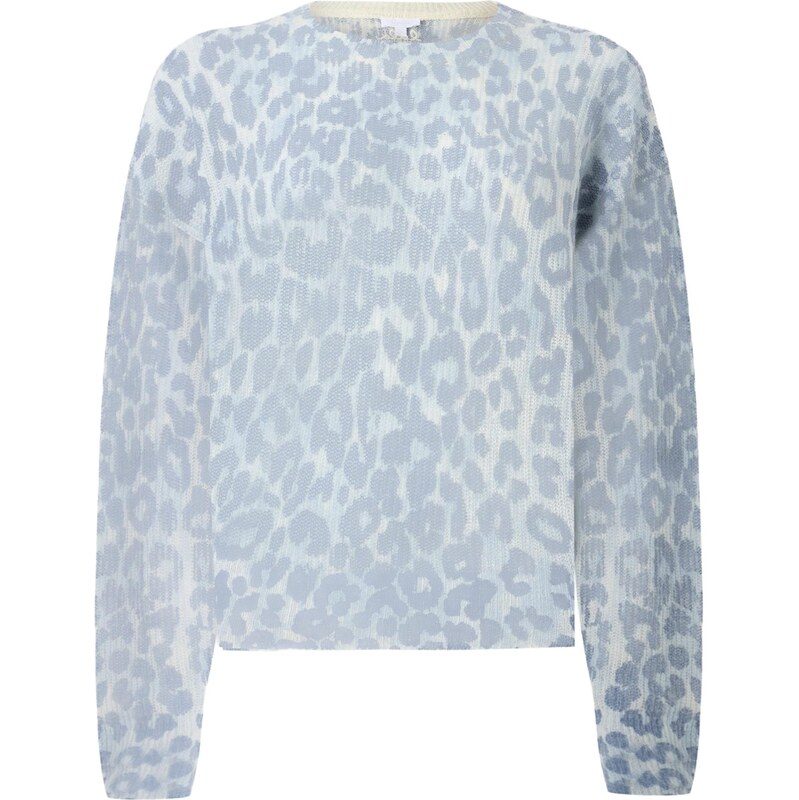 Lala Berlin Sveter Kira opálová / svetlosivá / biela 67903675