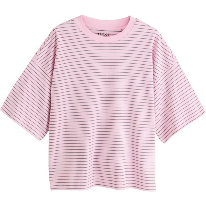 Next Tričko čadičová / ružová 67903725