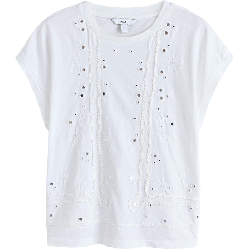 Next Tričko biela 67903783