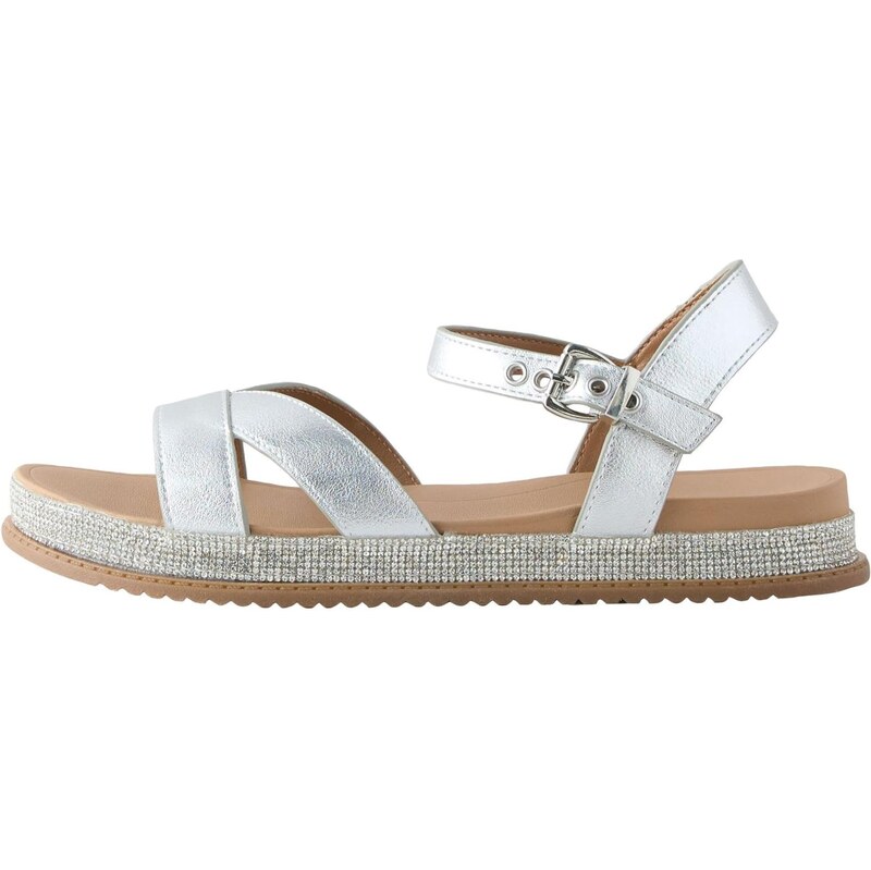 Next Sandále Forever Comfort strieborná 67903795