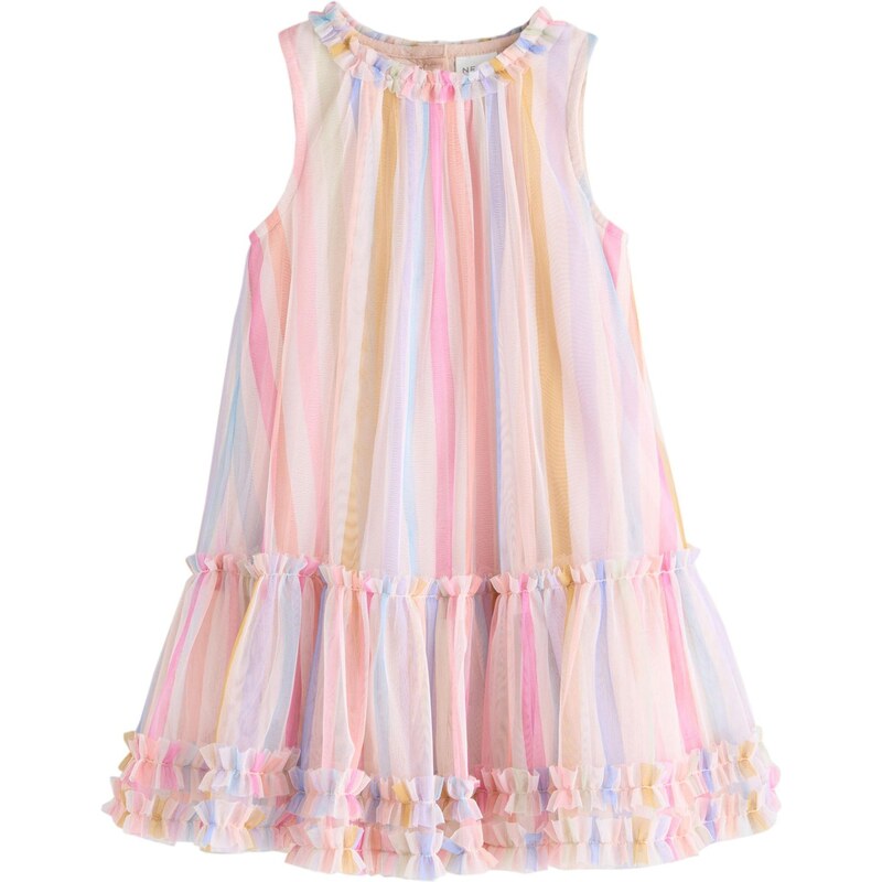 Next Šaty svetlomodrá / horčicová / svetlofialová / rosé 67903838