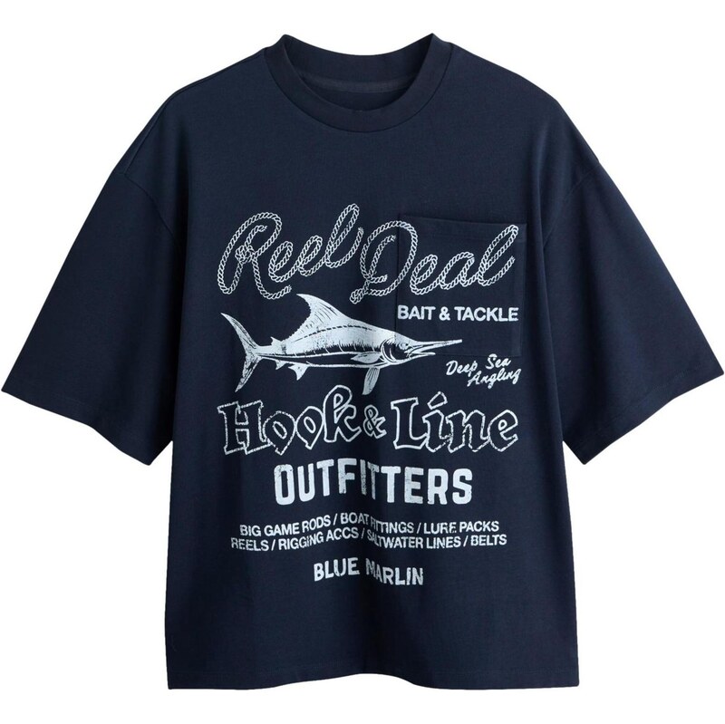 Next Tričko námornícka modrá 67903866