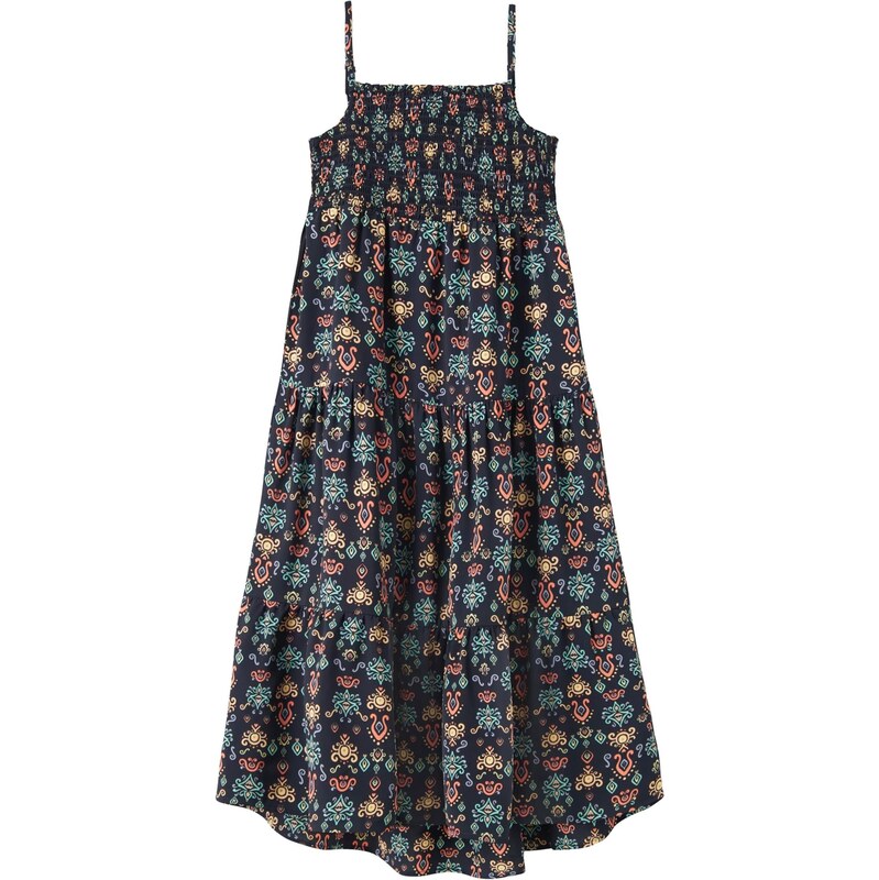 NAME IT Šaty NKFVINAYA tmavomodrá / svetložltá / mätová / oranžová 67903953