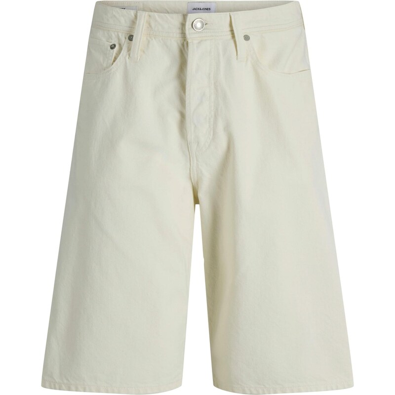 JACK & JONES Nohavice JJIALEX biely denim 67904000