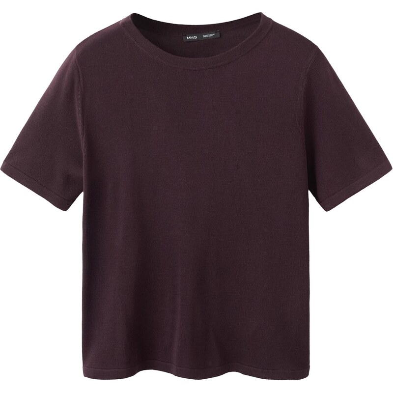 MANGO Sveter TENCYM karmínovo červená 67903994