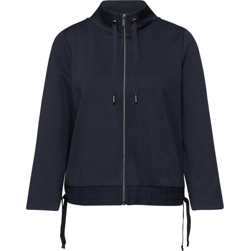 STREET ONE Tepláková bunda námornícka modrá 67904004