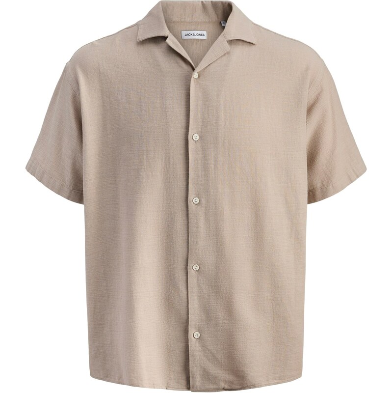 JACK & JONES Košeľa JJELIAM kamenná 67904019