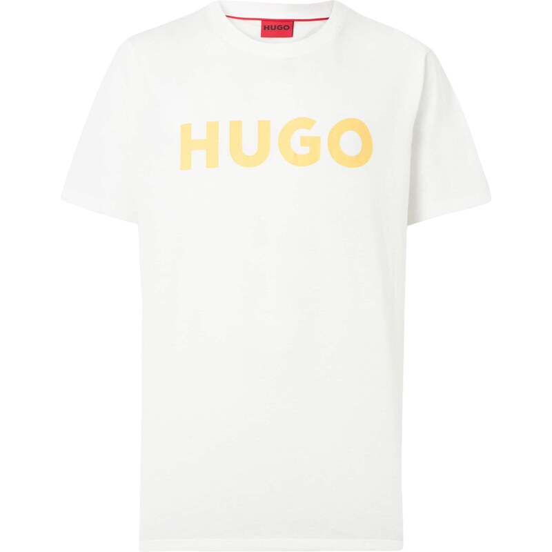 HUGO Tričko Dulivio nebielená / medová 67904060