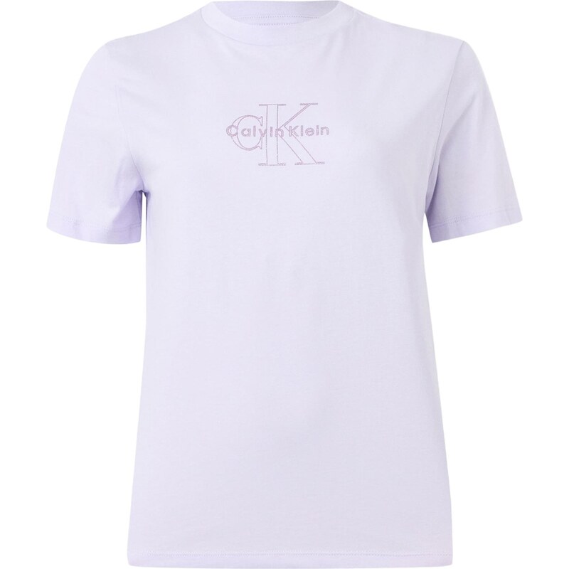 Calvin Klein Jeans Tričko CLASSIC fialová / svetlofialová 67904050
