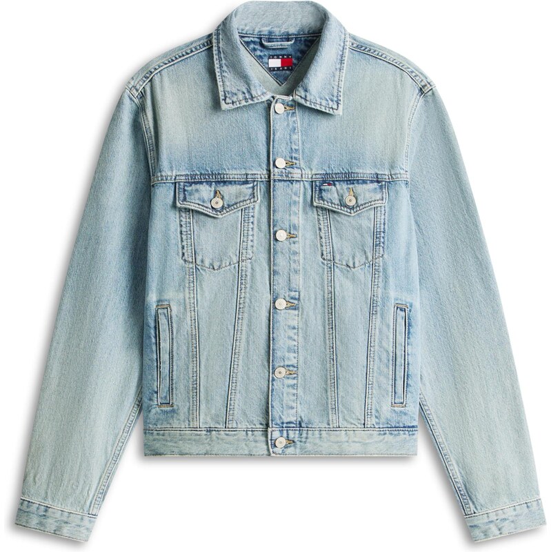 Tommy Jeans Prechodná bunda RYAN svetlomodrá 67904063