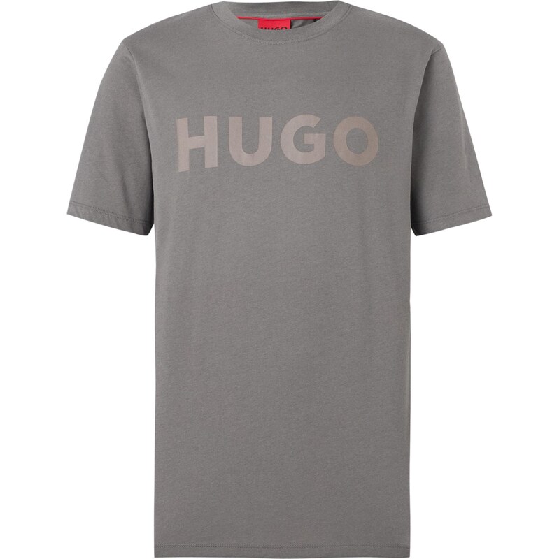 HUGO Tričko Dulivio farby bahna / tmavosivá 67904058