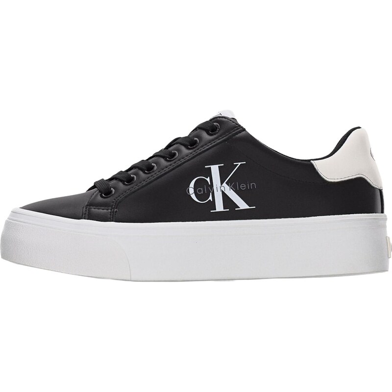 Calvin Klein Jeans Nízke tenisky VULC tmavosivá / čierna / biela 67904072