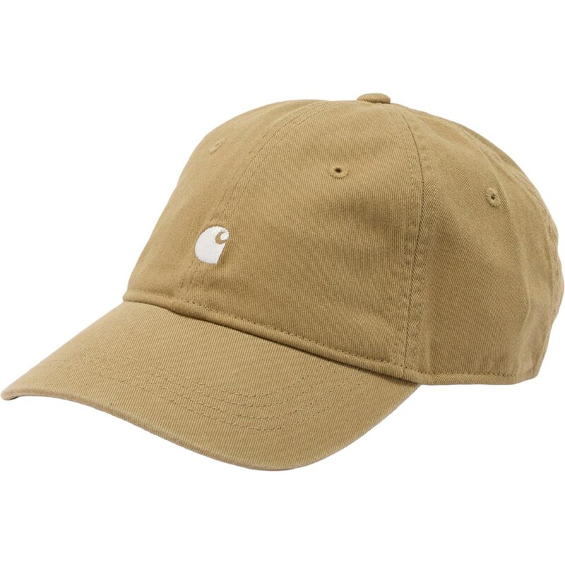 Carhartt WIP Čiapka Madison tmavobéžová / biela 67904097
