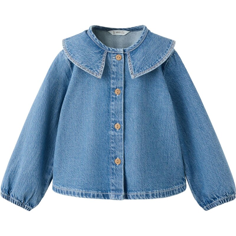 MANGO KIDS Blúzka modrá 67904139