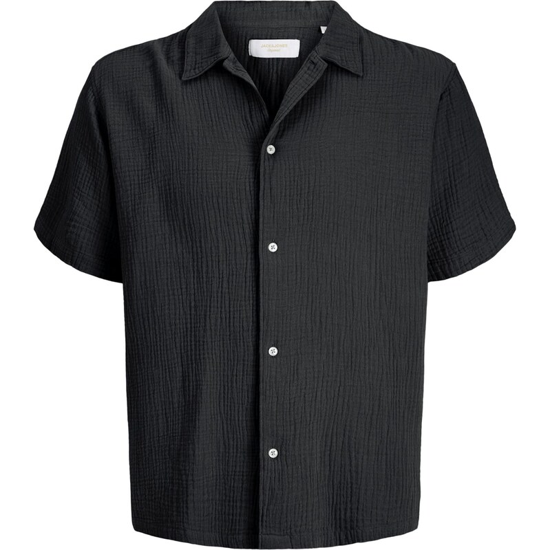 JACK & JONES Košeľa JORNantucket čierna 67904154