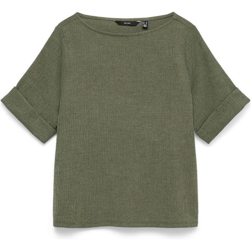 VERO MODA Blúzka VMLUNA olivová 67904141