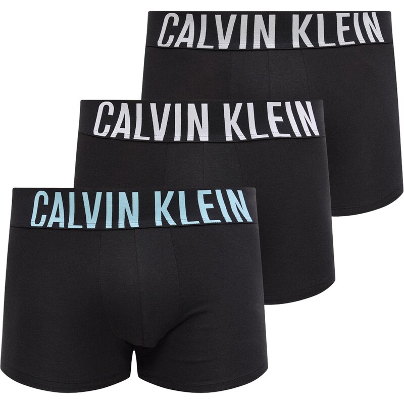 Calvin Klein Underwear Boxerky Intense Power svetlomodrá / čierna / 67904112