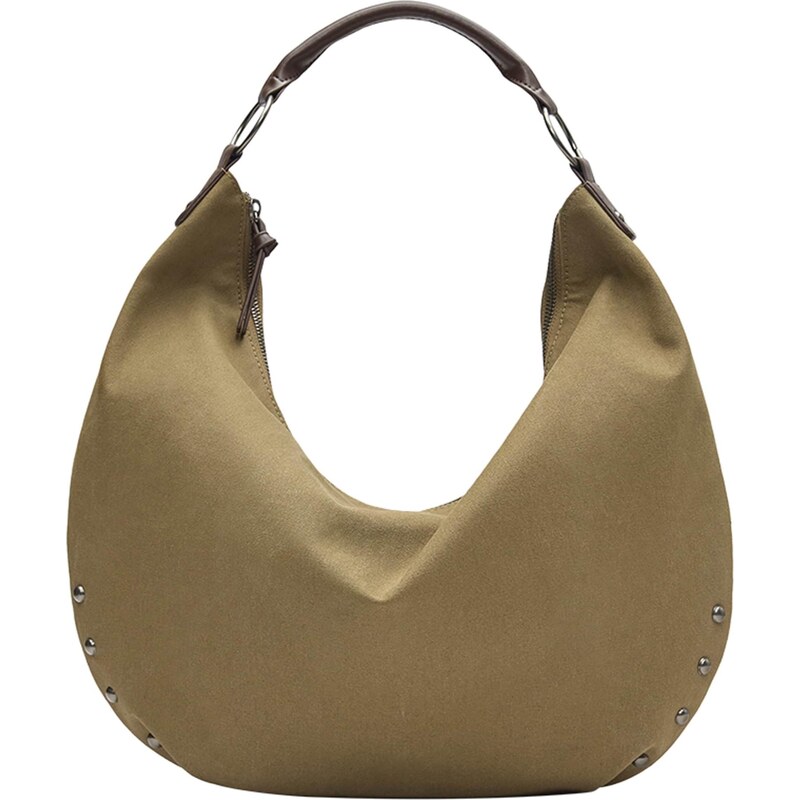 Pull&Bear Shopper tmavobéžová 67904164