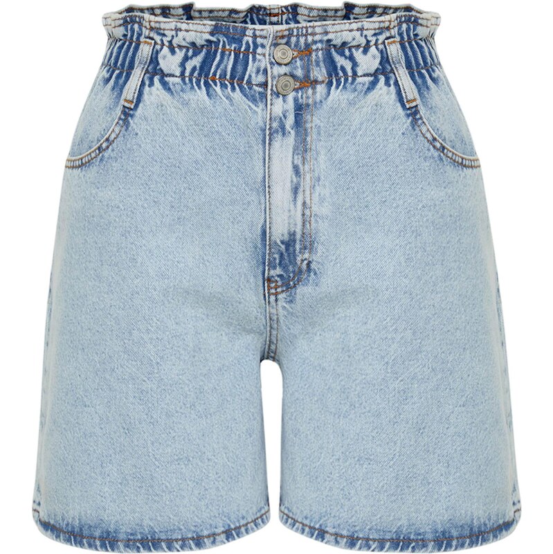 Trendyol Curve Džínsy svetlomodrá 67904206