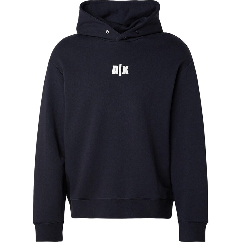 ARMANI EXCHANGE Mikina námornícka modrá / biela 67904348