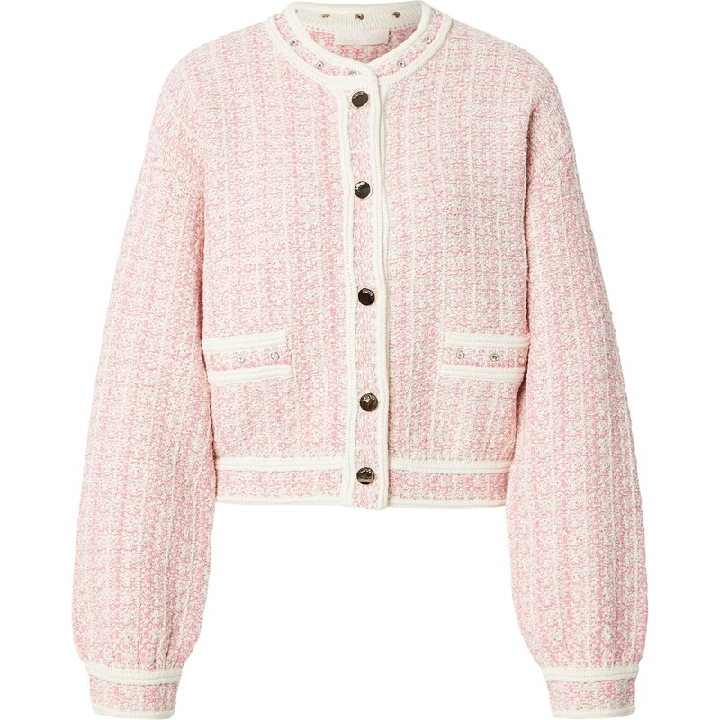 Liu Jo Kardigán zlatá / ružová / šedobiela 67904385