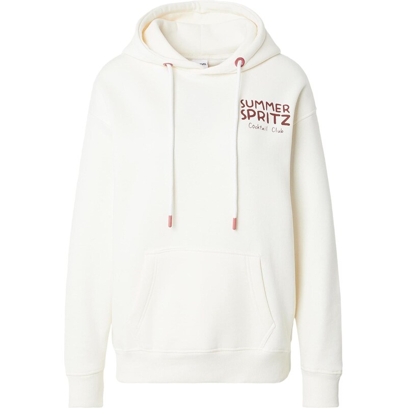 Sublevel Mikina azúrová / svetlomodrá / staroružová / biela 67904382